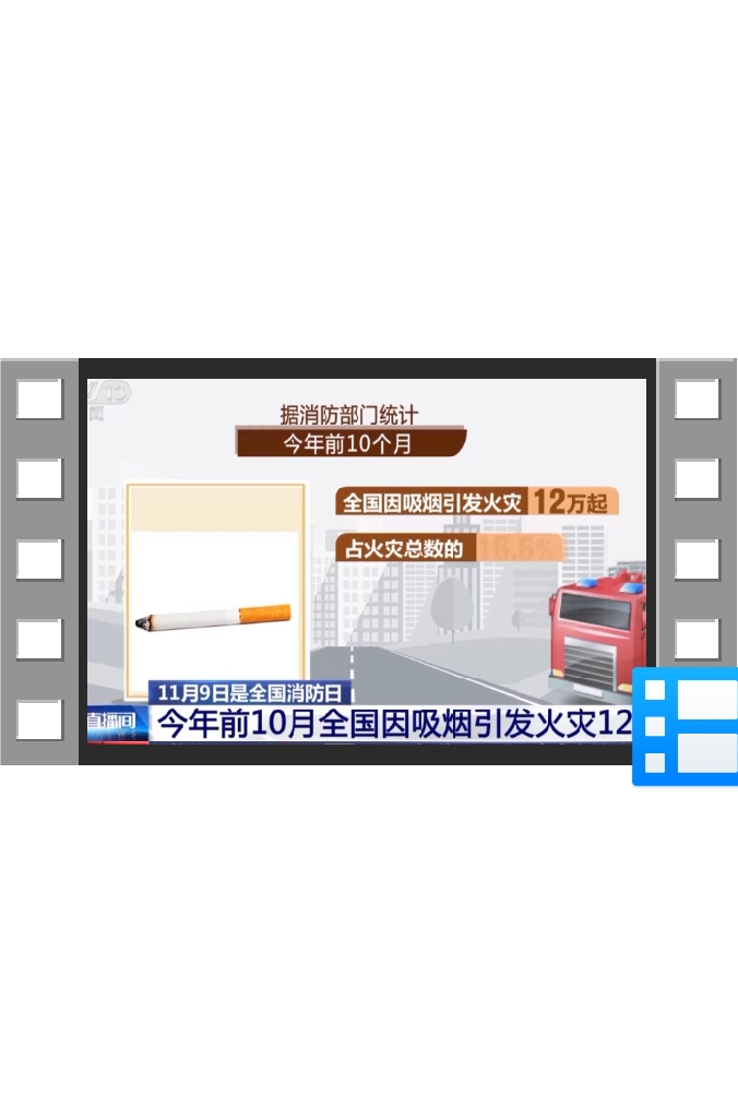 小小烟头别轻视 警惕它变成“大大隐患”